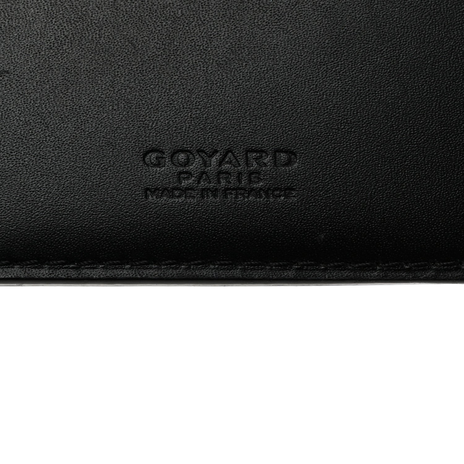 Goyard Goyardine Victoire Bi-Fold Wallet Black 6 of 8