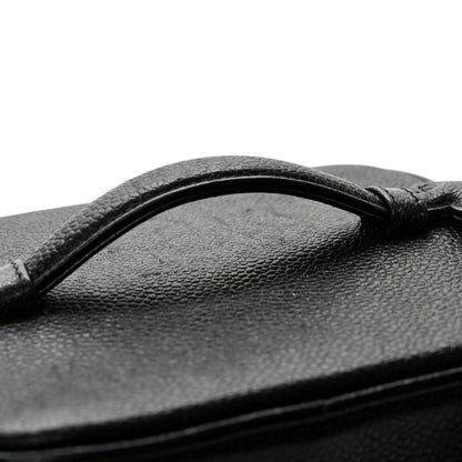 Chanel Caviar Vanity Cosmetic Case Black 14 of 14