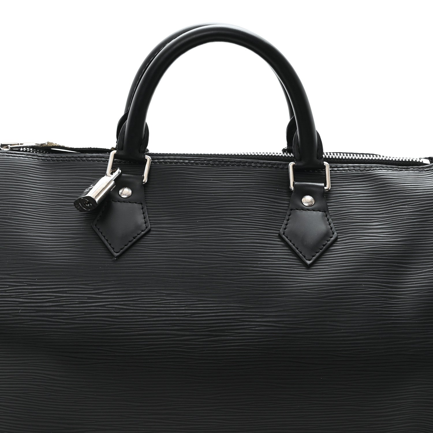 Louis Vuitton Epi Speedy 30 Black 7 of 9