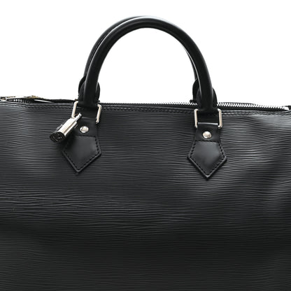 Louis Vuitton Epi Speedy 30 Black 7 of 9