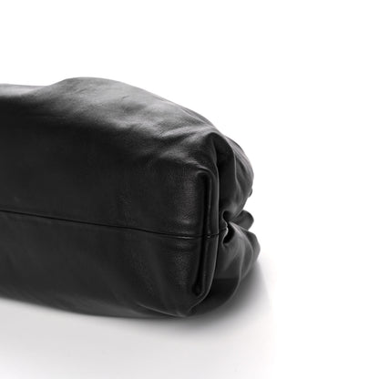 Bottega Veneta Smooth Butter Calf The Pouch Oversized Clutch Black 10 of 13