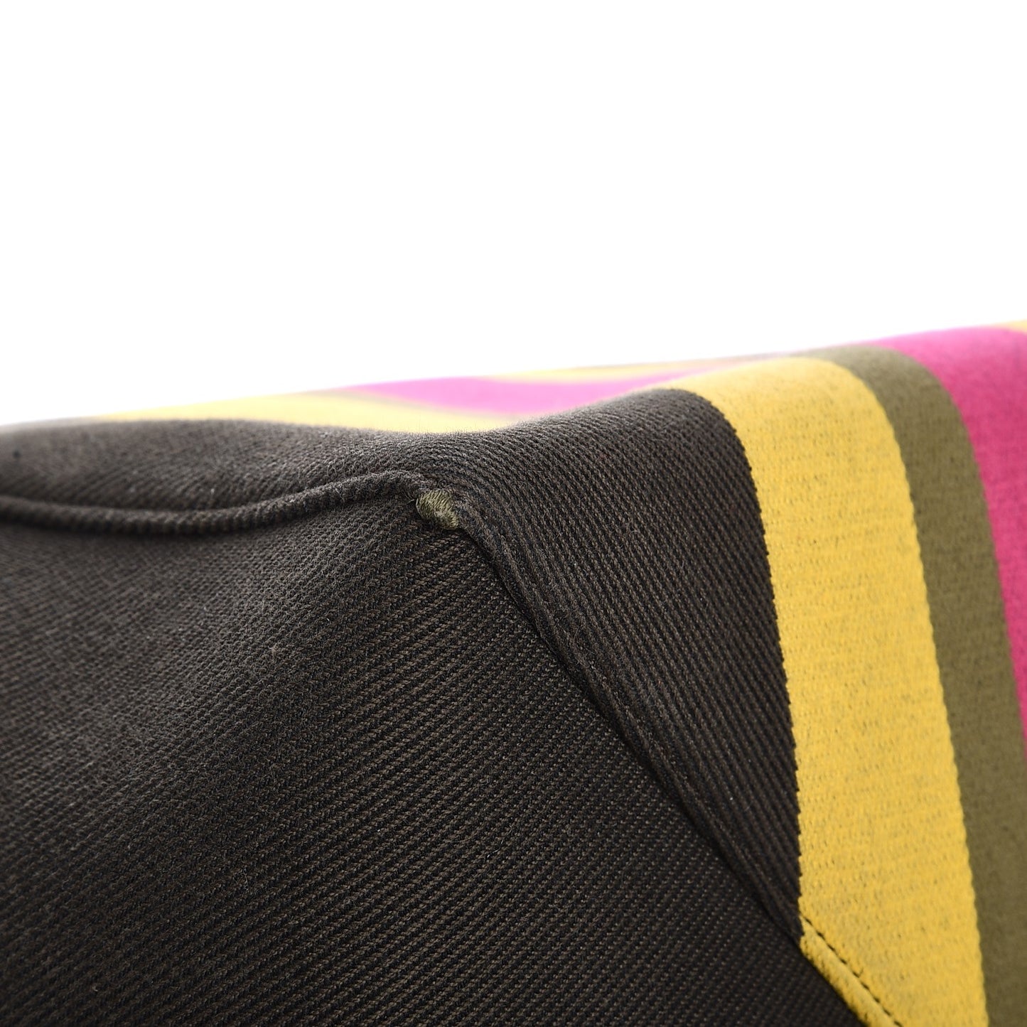 Textile Striped Medium Belt Cabas Phantom Multicolor