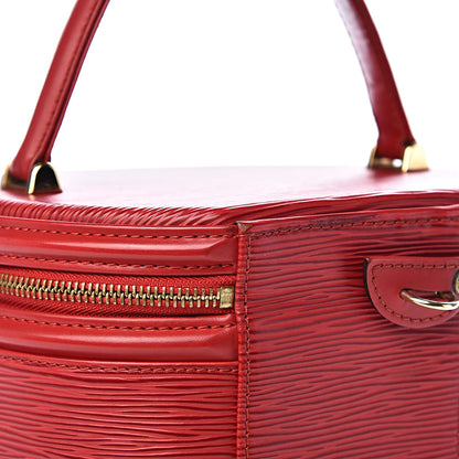 Louis Vuitton Epi Cannes Castillan Red 7 of 15