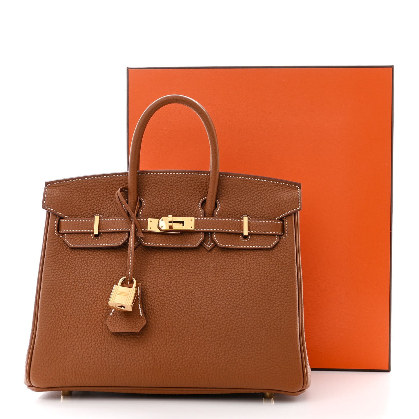 Togo Birkin 25 Gold