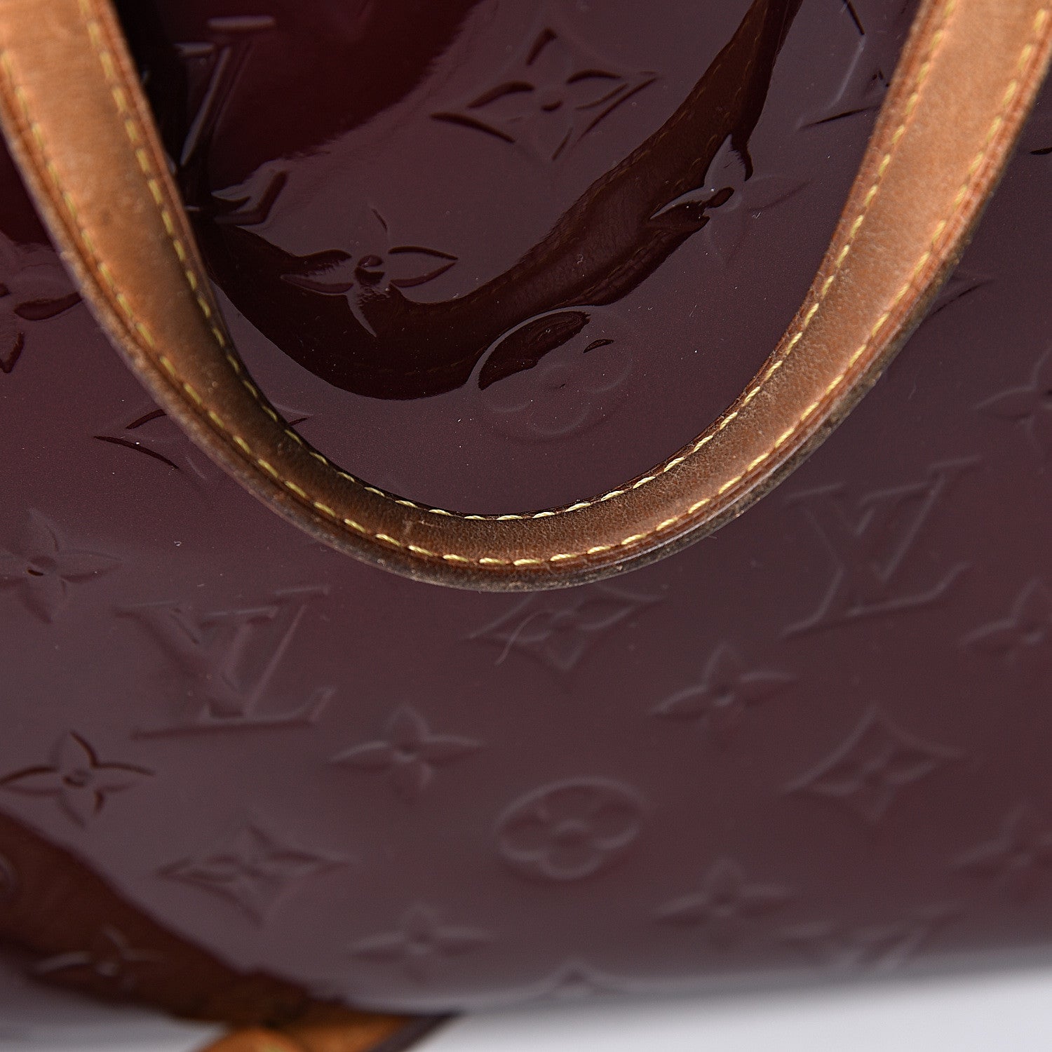 Louis Vuitton Vernis Brea MM Rouge Fauviste 13 of 16