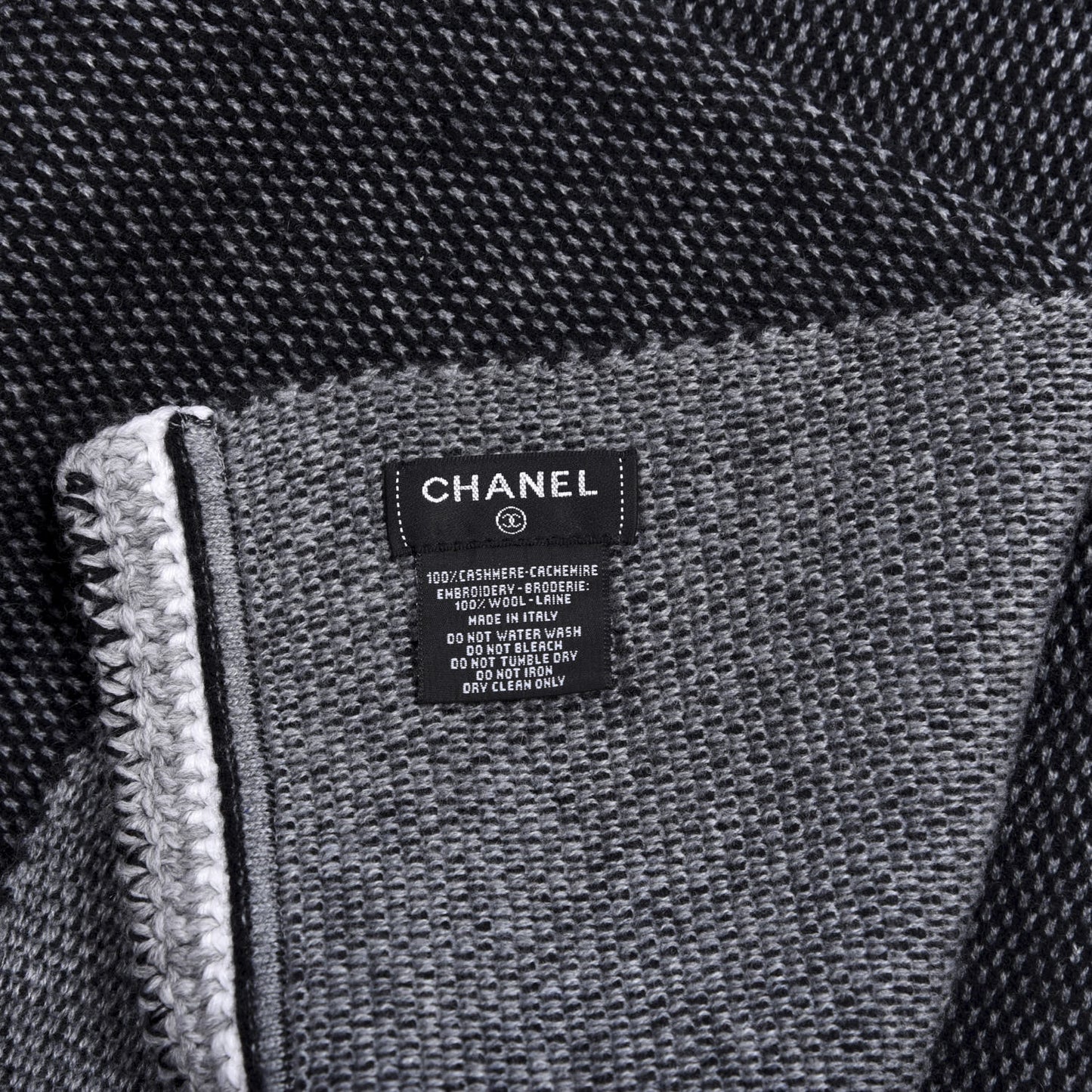 Cashmere CC Scarf Grey