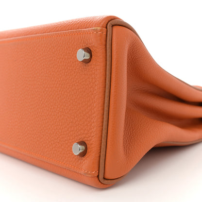 Hermes Togo Kelly Retourne 28 Potiron Gold 10 of 18