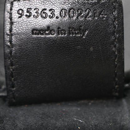Saint Laurent Buffalo Horn Small Mombasa Hobo Black 6 of 9