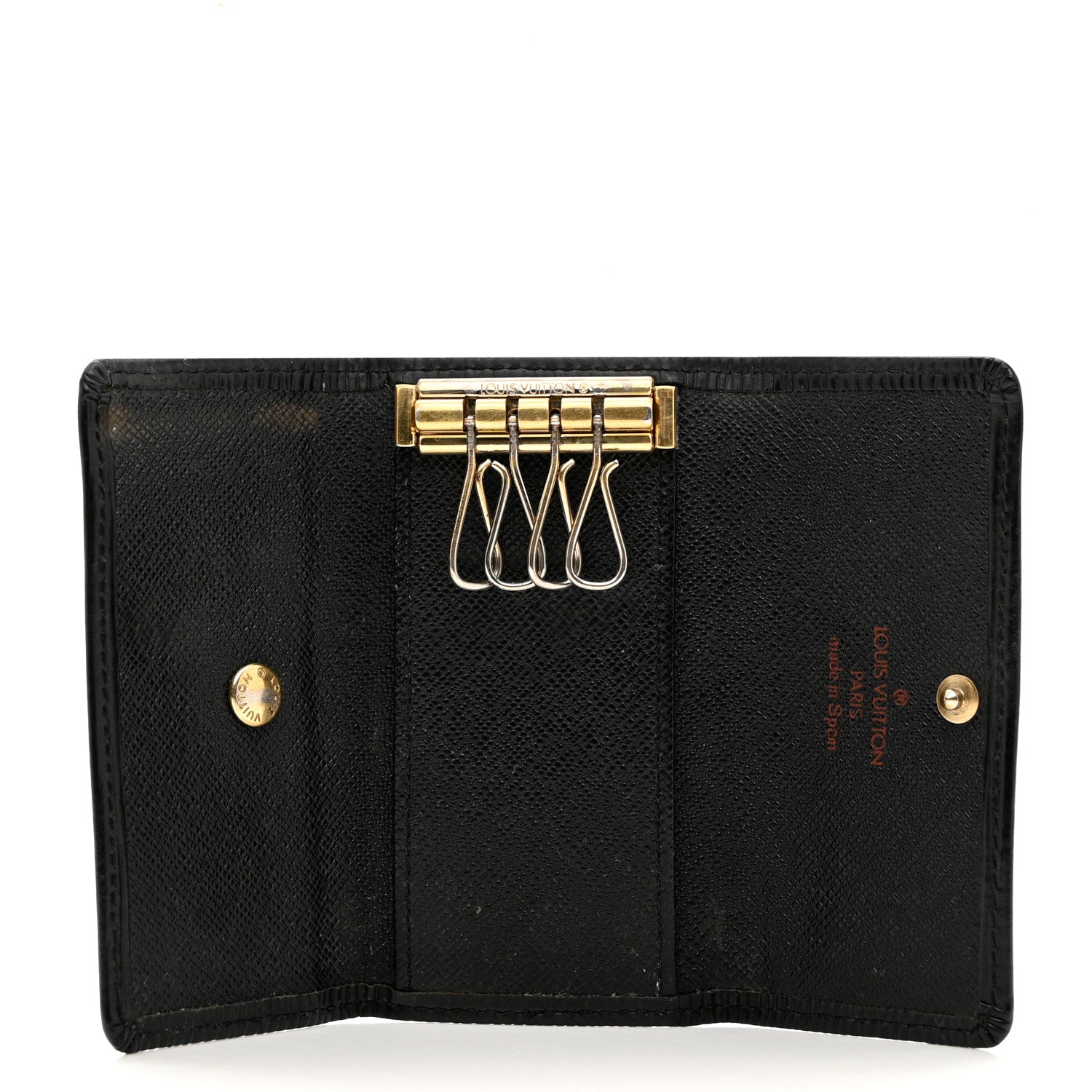Louis Vuitton Epi Multicles 4 Key Holder Black 4 of 6