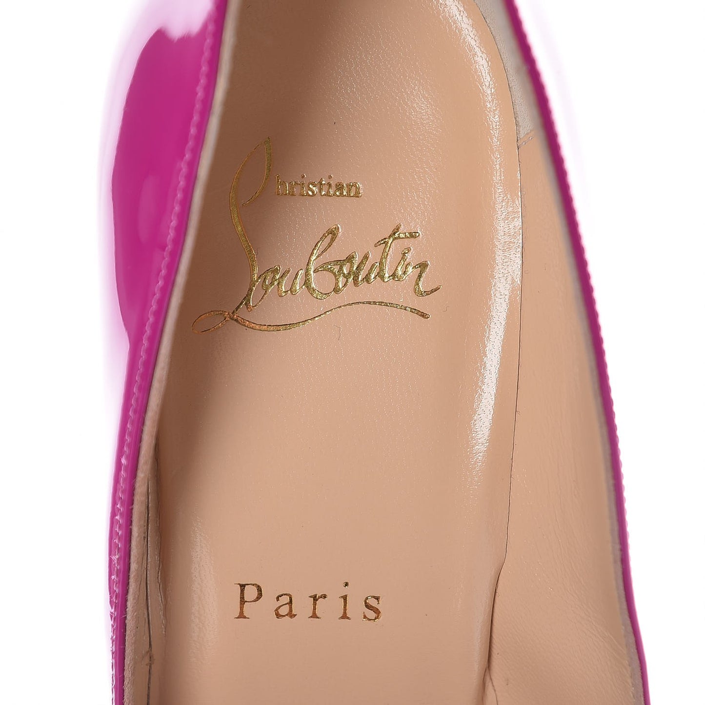 Patent Pigalle Follies 100 Pumps 36.5 Rose Indien