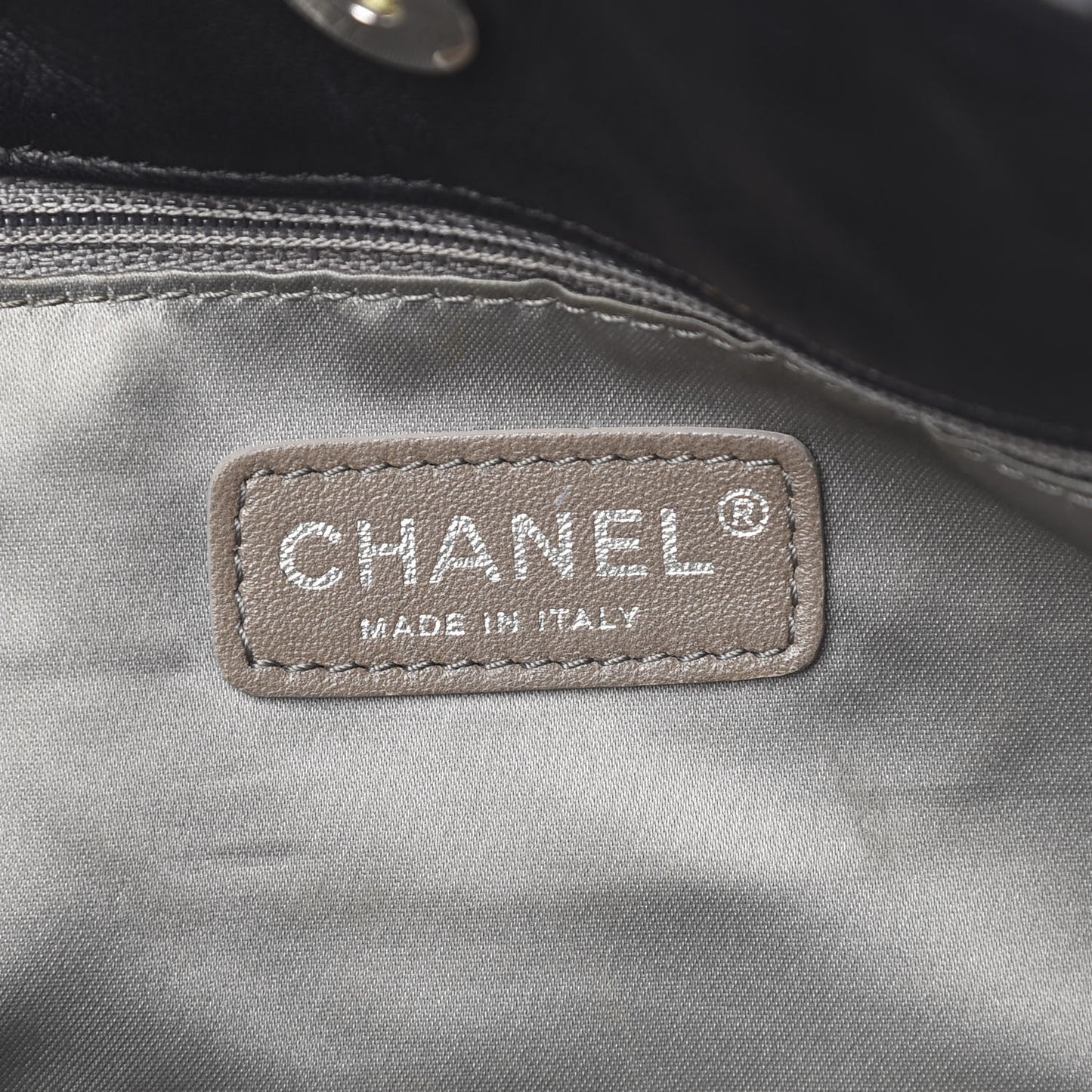 Lambskin CC Shoulder Bag Black