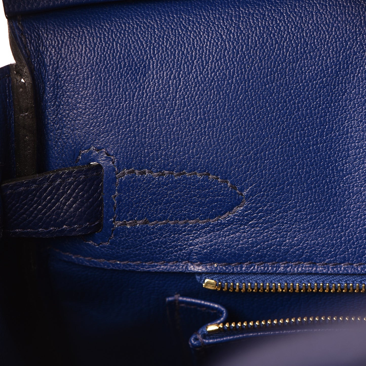 Epsom Birkin 30 Bleu Saphir