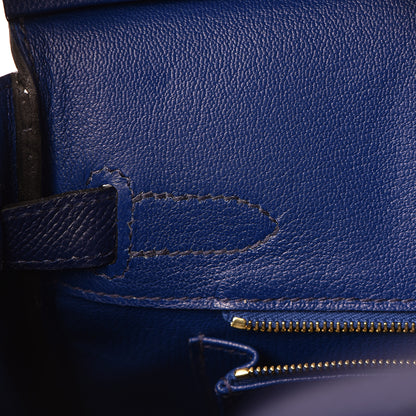 Hermes Epsom Birkin 30 Bleu Saphir 23 of 30