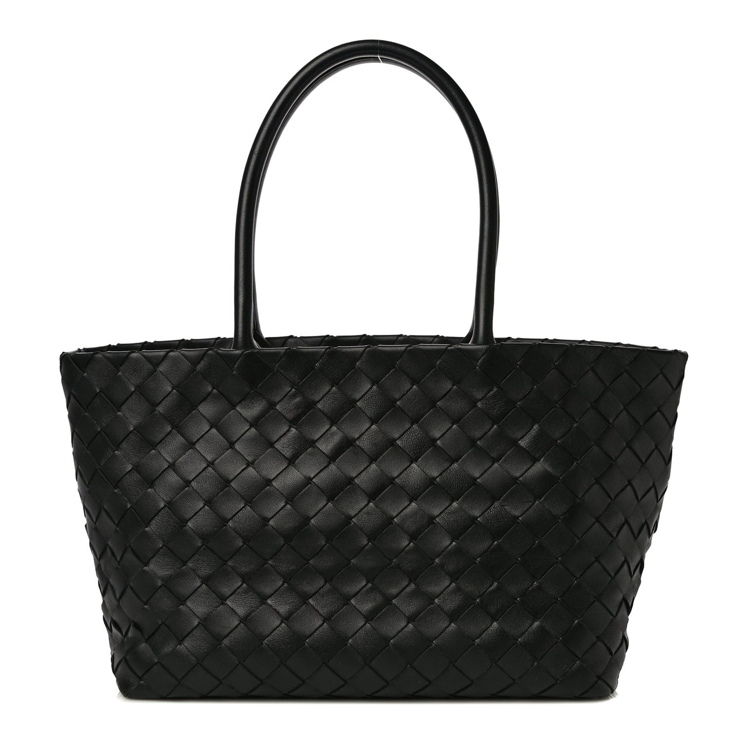 Nappa Intrecciato Tote Black