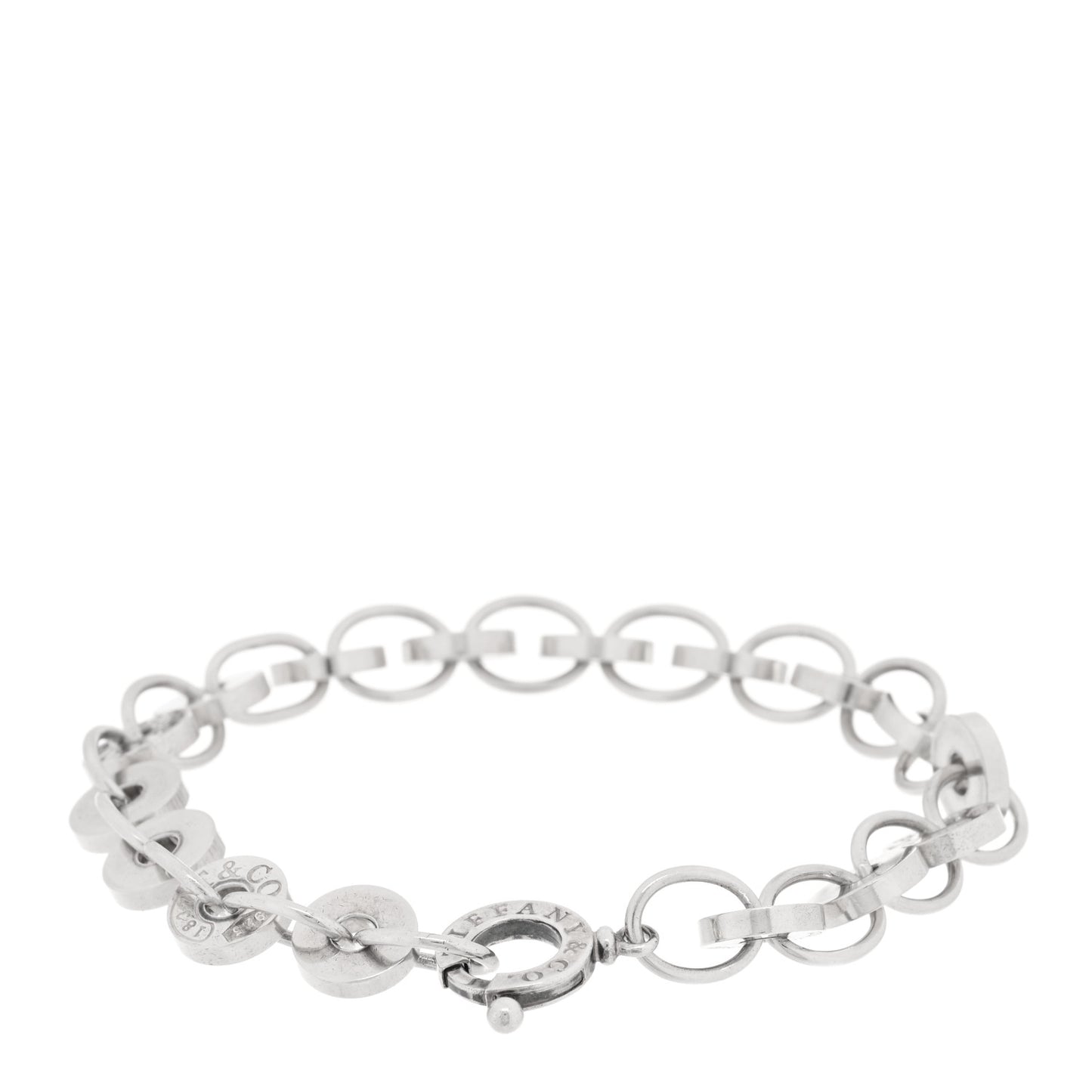 Sterling Silver 1837 Circle Bracelet