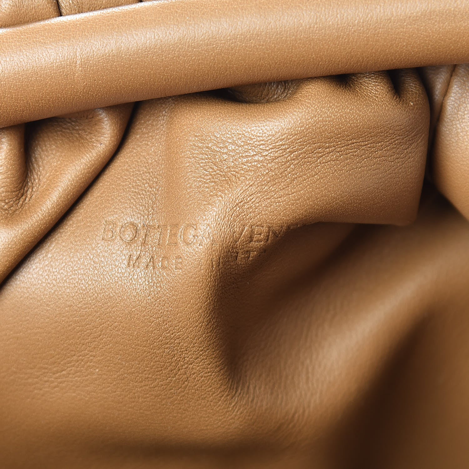 Bottega Veneta Butter Calfskin The Mini Pouch Cammello 6 of 11
