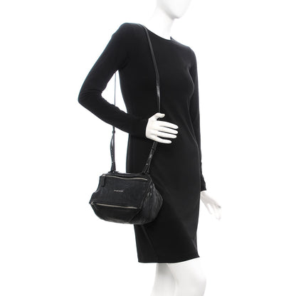 Givenchy Tumbled Sheepskin Mini Pandora Black 2 of 8