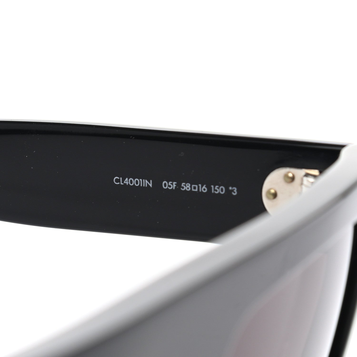 Chloe CELINE Shadow Sunglasses CL4001IN Black Havana 6 of 6