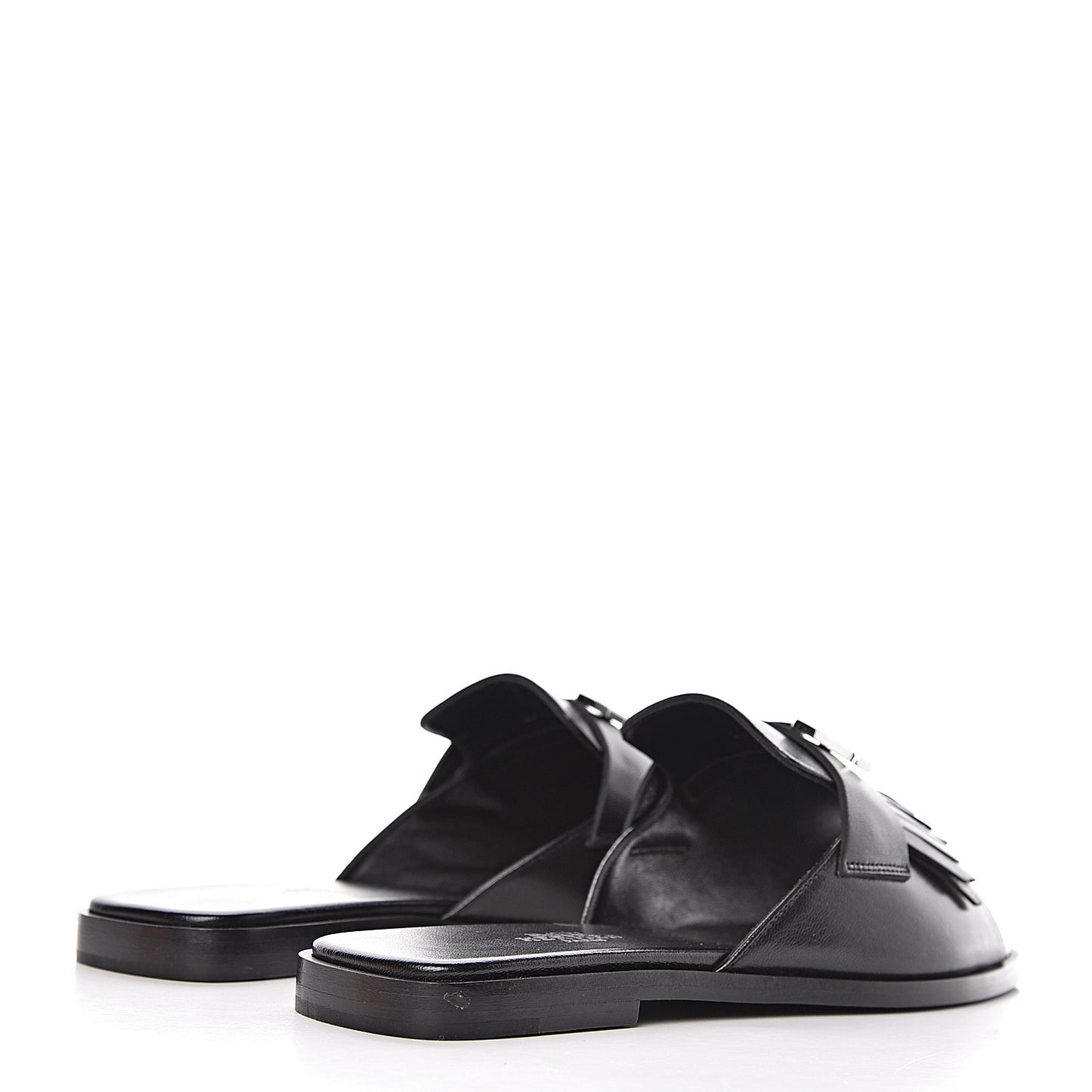 Goatskin Auteuil Sandals 36 Black