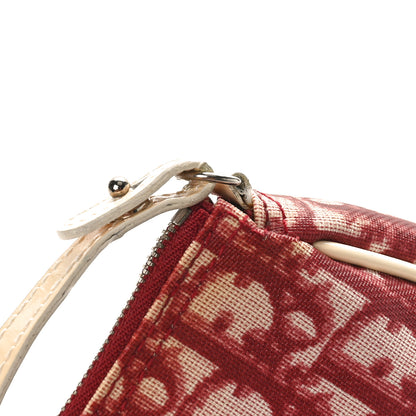 Christian Dior Monogram Mini Saddle Pochette Red 10 of 10