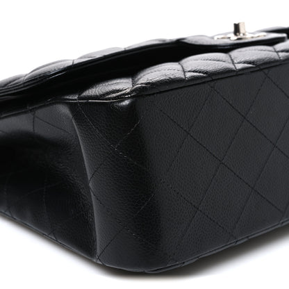 Chanel Caviar Quilted Jumbo Double Flap Black 9 of 10