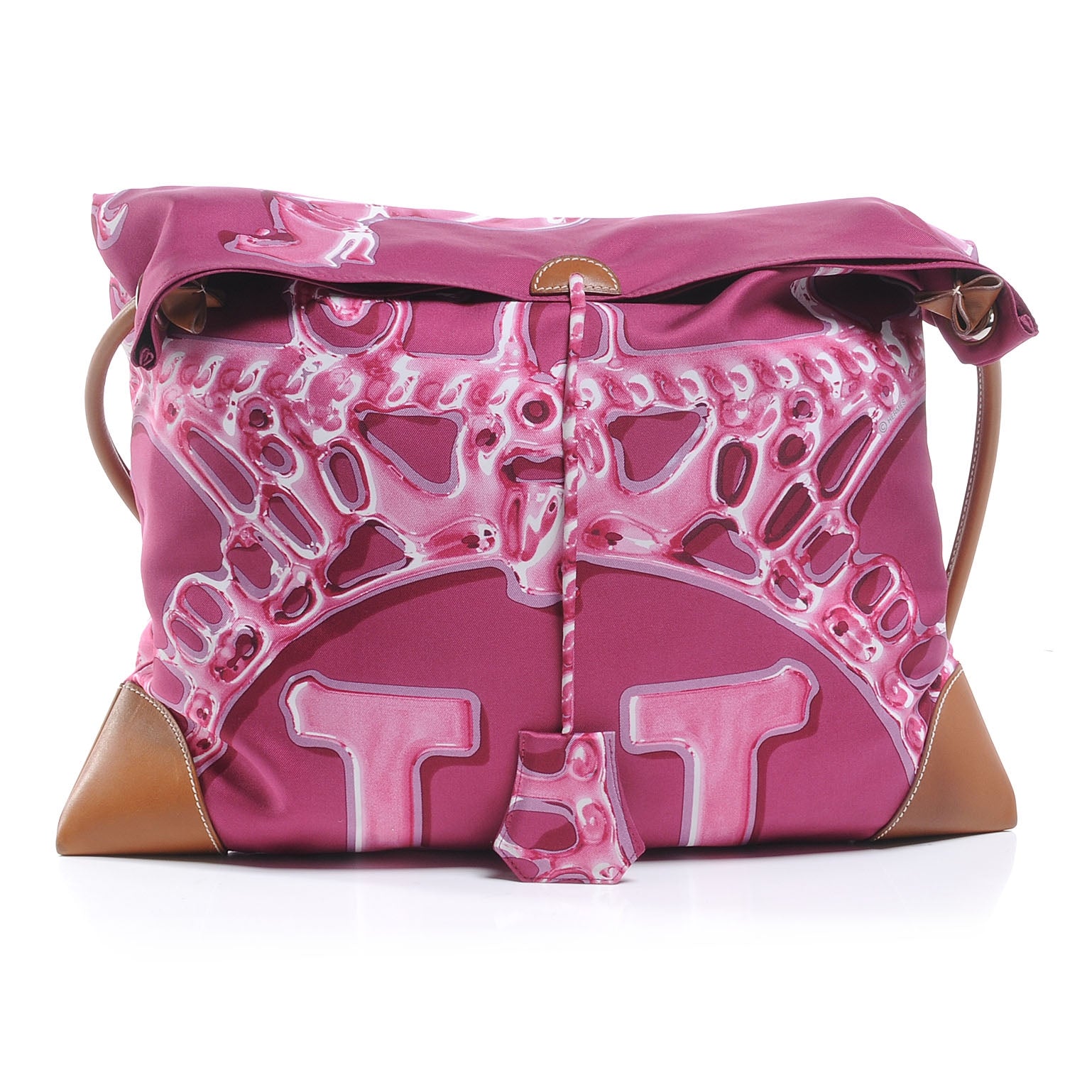 Hermes Silk Vif Argent Silky City 33 PM Pink 1 of 9