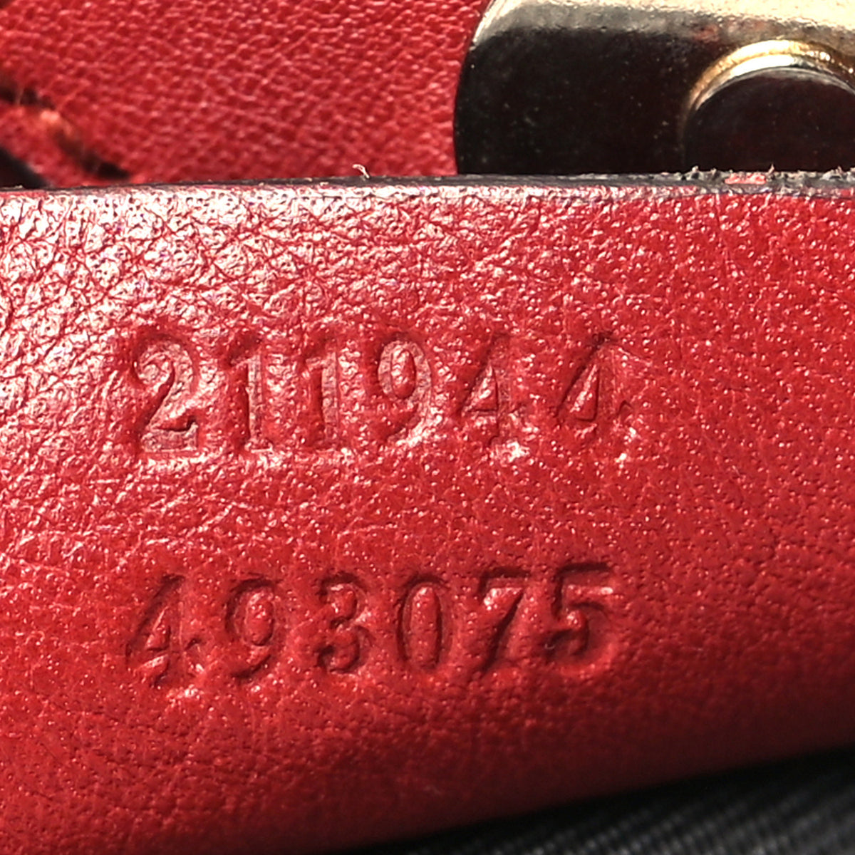 Diamante Medium Sukey Tote Red
