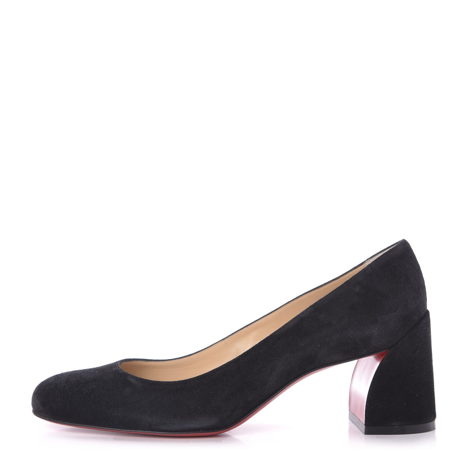 Christian Louboutin Veau Velours Miss Sab 55 Pumps 37 Black 1 of 10