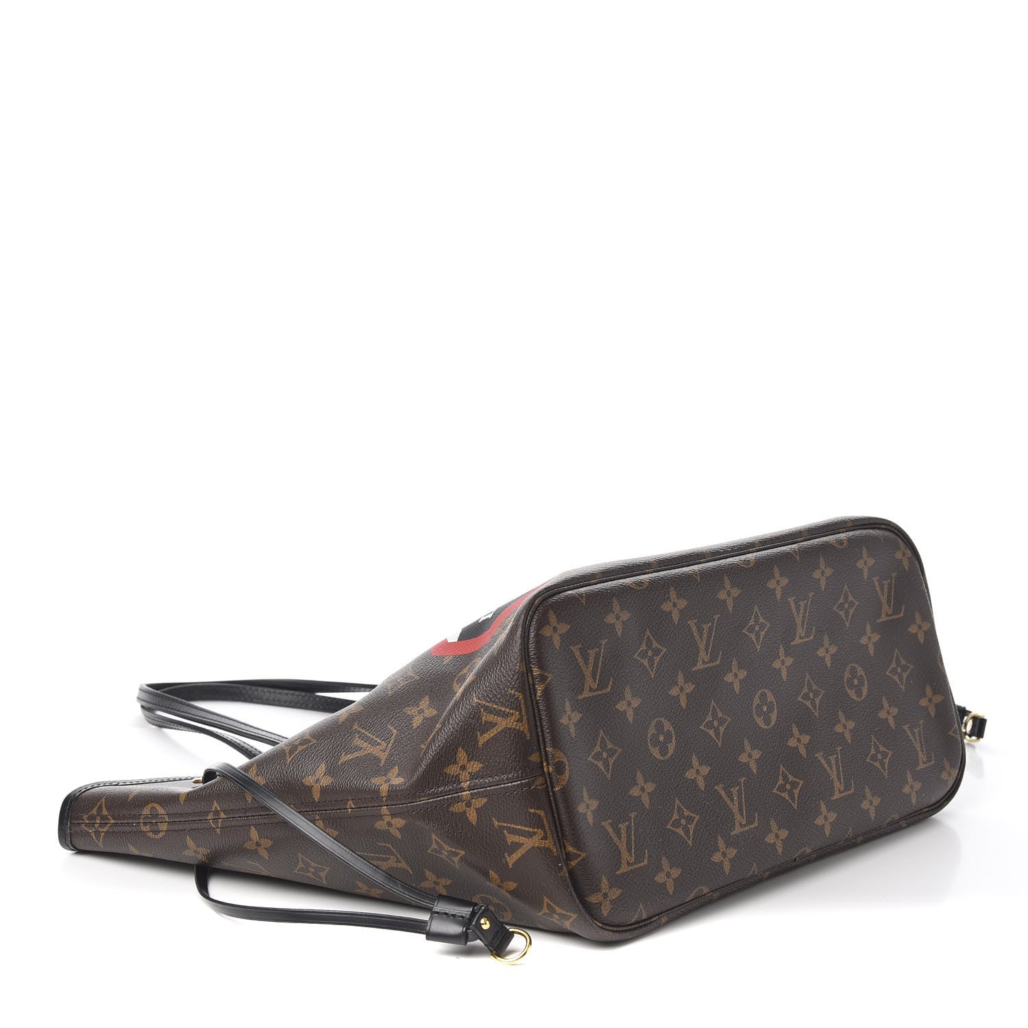Louis Vuitton Monogram World Tour Neverfull MM 3 of 9