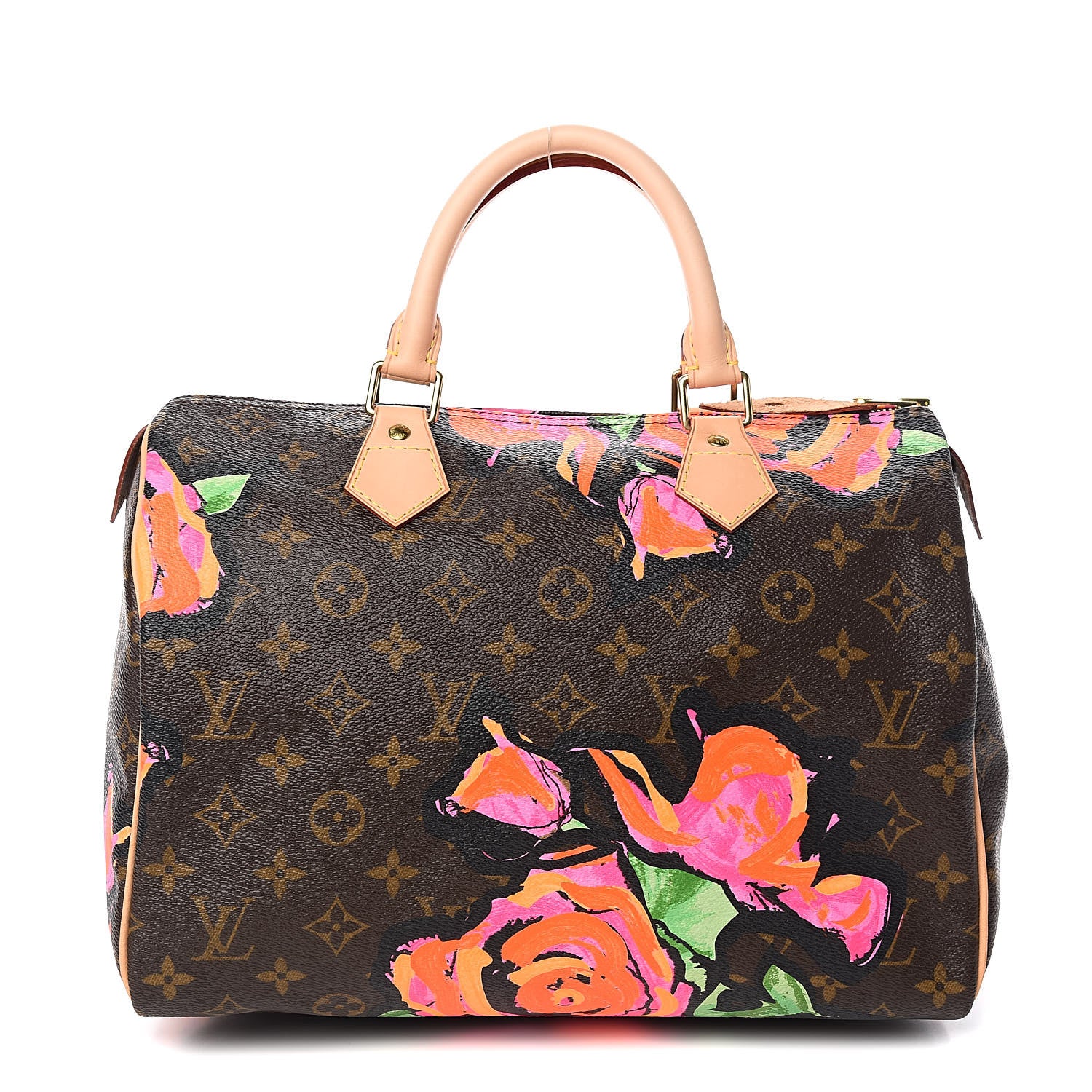 Louis Vuitton Monogram Roses Speedy 30 1 of 10