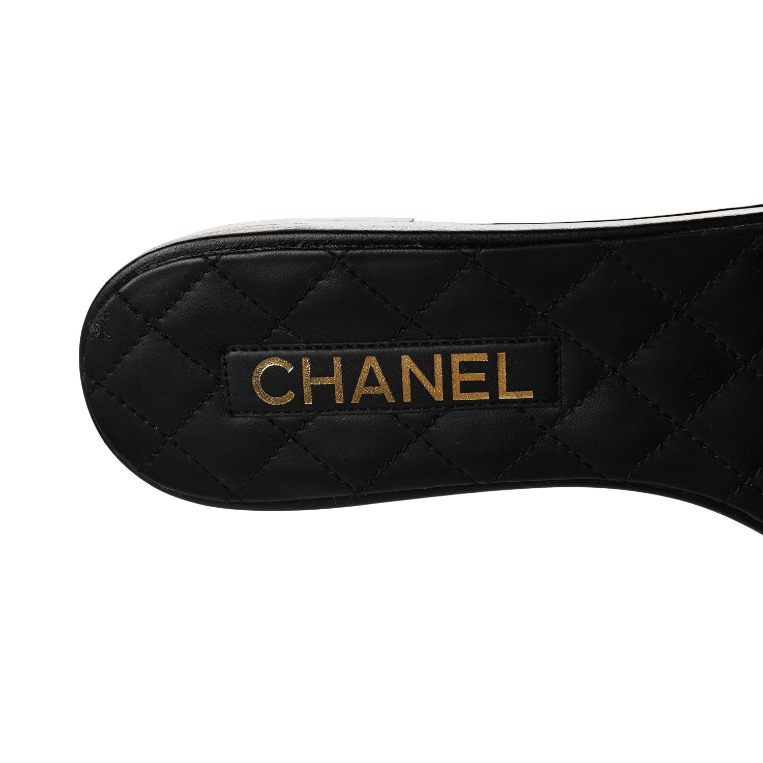 Chanel Lambskin Quilted CC Turnlock Sandals 40 Black 7 of 8