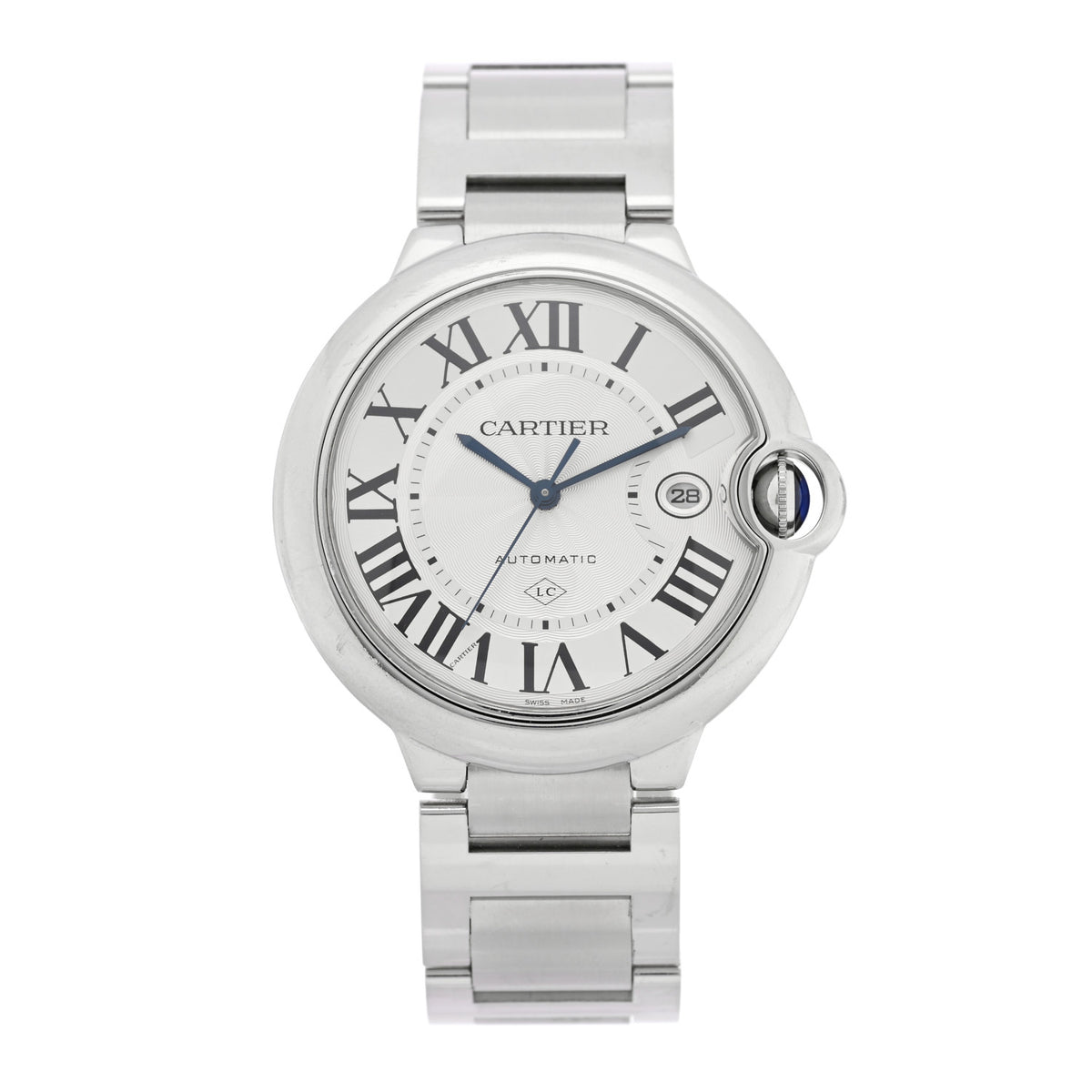 Stainless Steel 42mm Ballon Bleu De Cartier Automatic Watch
