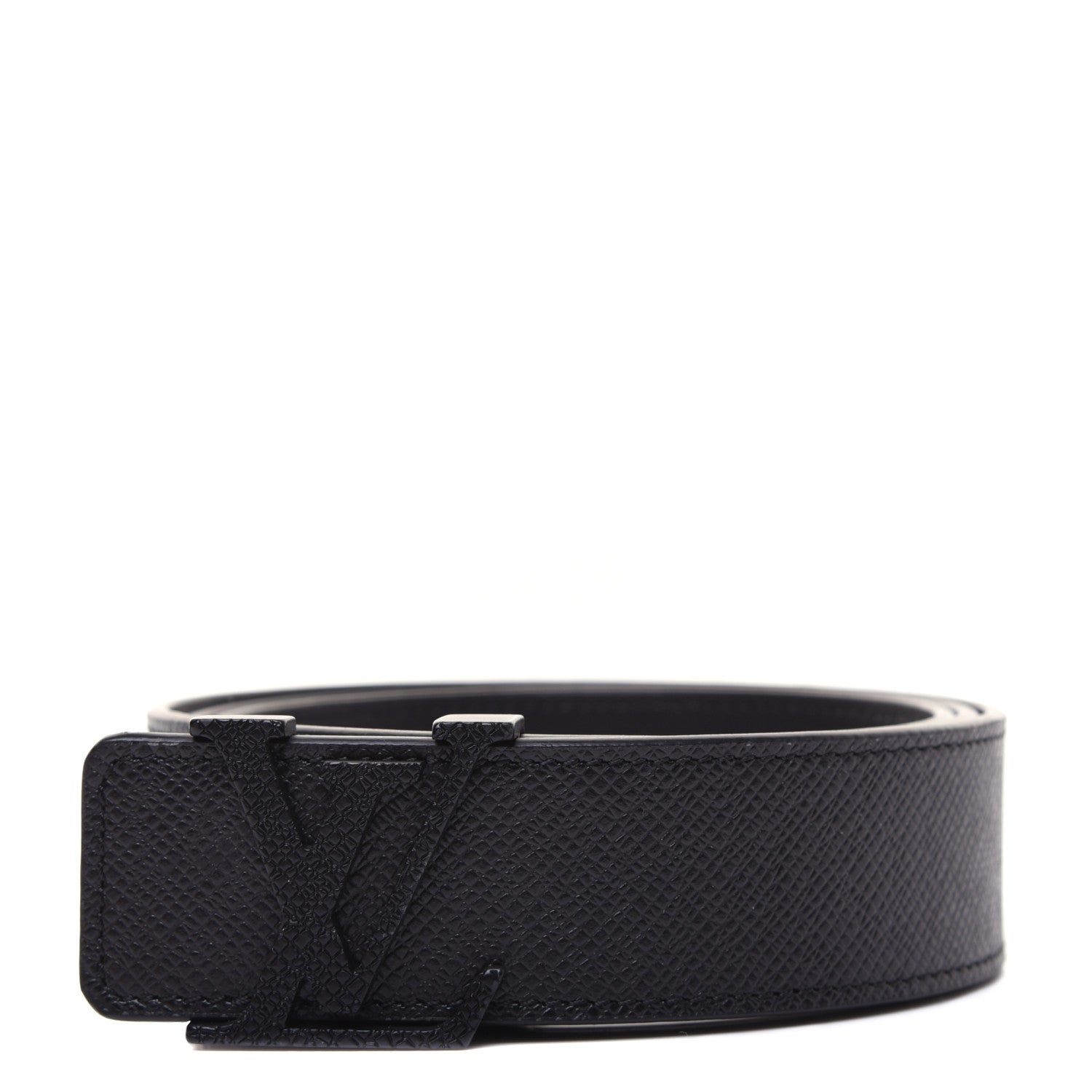 Louis Vuitton Taiga 35mm LV Initiales Belt 95 38 1 of 7