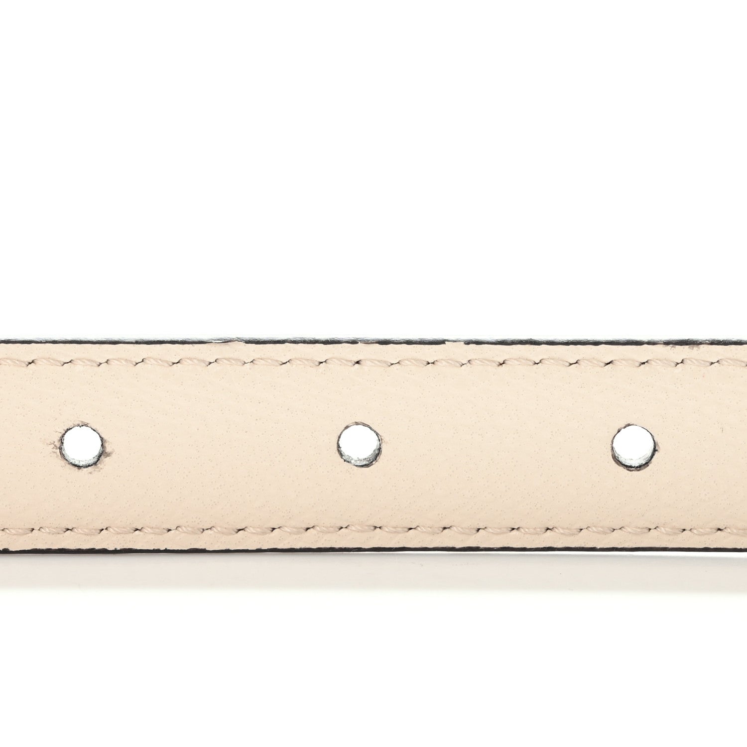 Fendi Vitello Grace 20mm FF Diamonds Belt 70 28 Cuoio Camellia 5 of 6