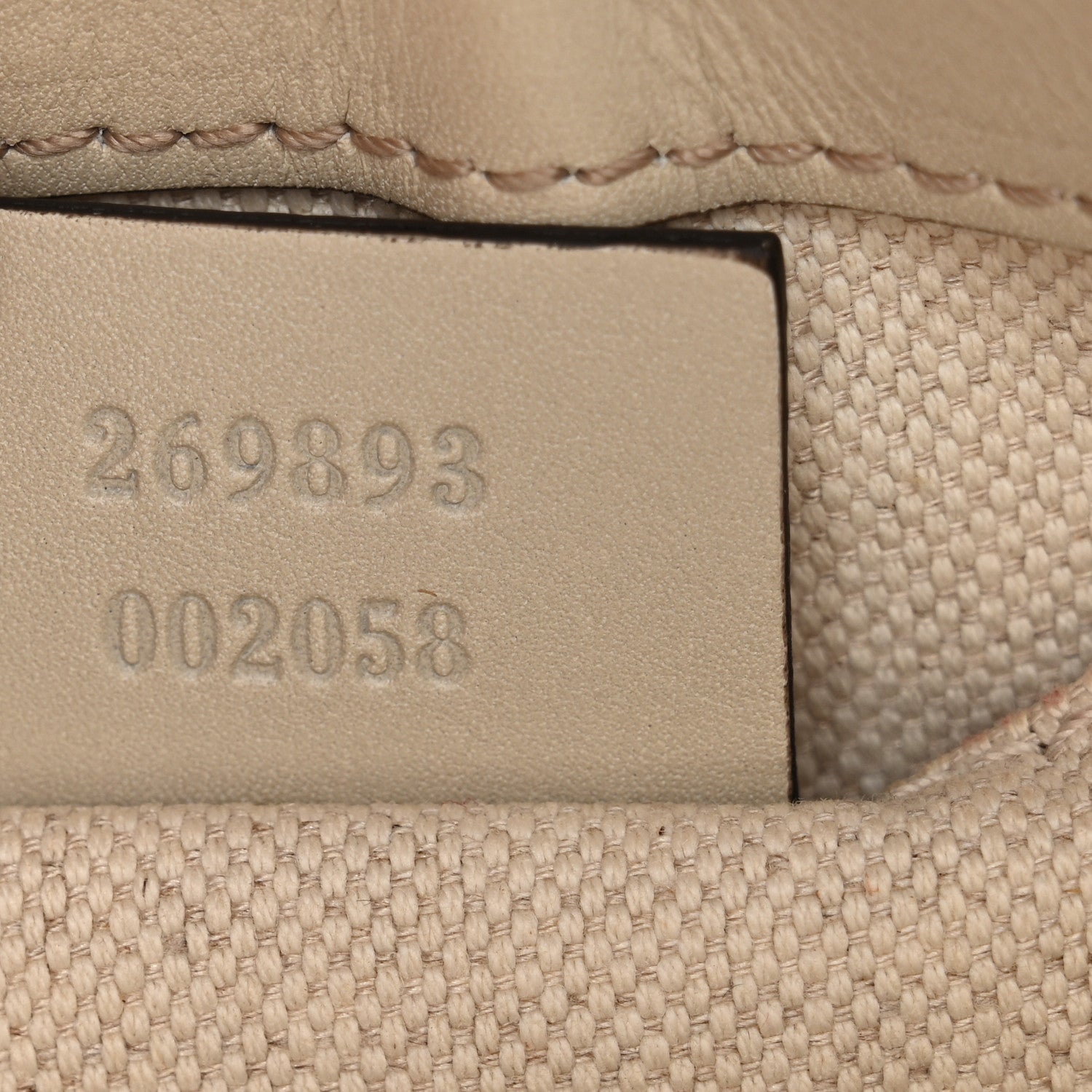 Gucci Guccissima Web Small Mayfair Bow Detail Shoulder Bag Beige Off White 7 of 13
