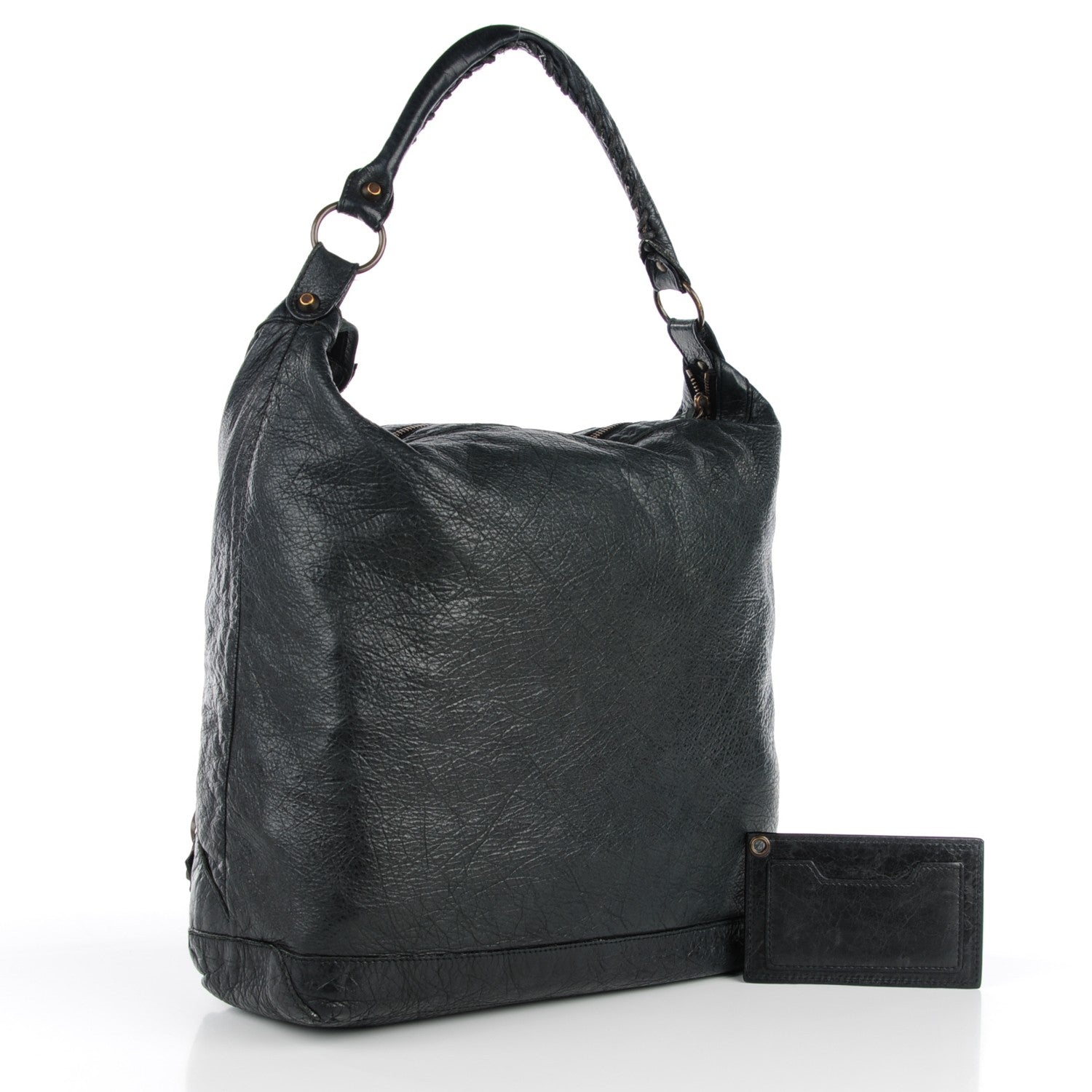 Balenciaga Agneau Classic Hardware Day Hobo Black 3 of 12