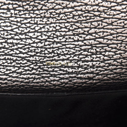 3.1 Phillip Lim 3.1 Textured Calfskin Mini Pashli Satchel Black Mauve 9 of 10