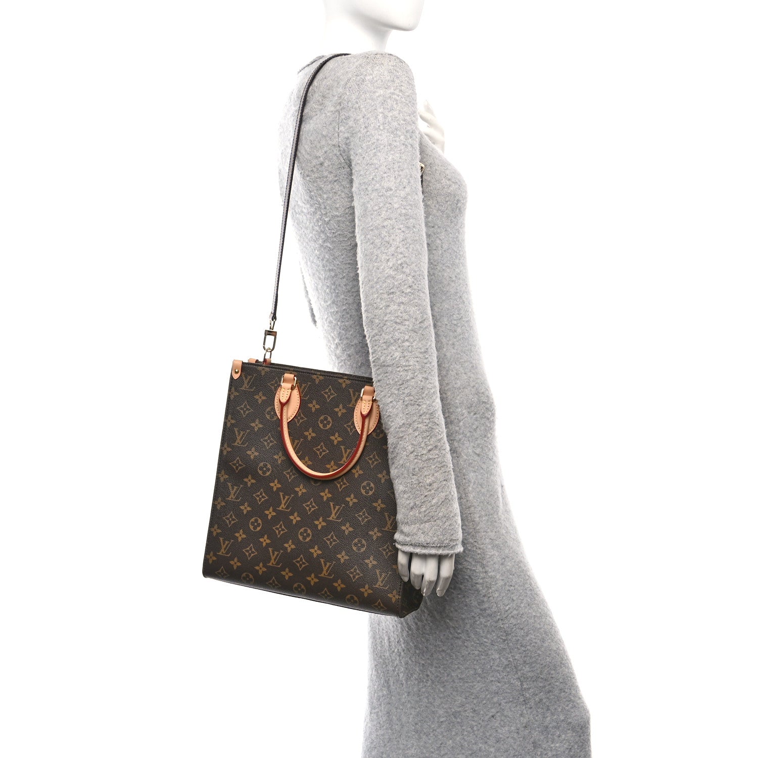 Louis Vuitton Monogram Sac Plat PM 2 of 10
