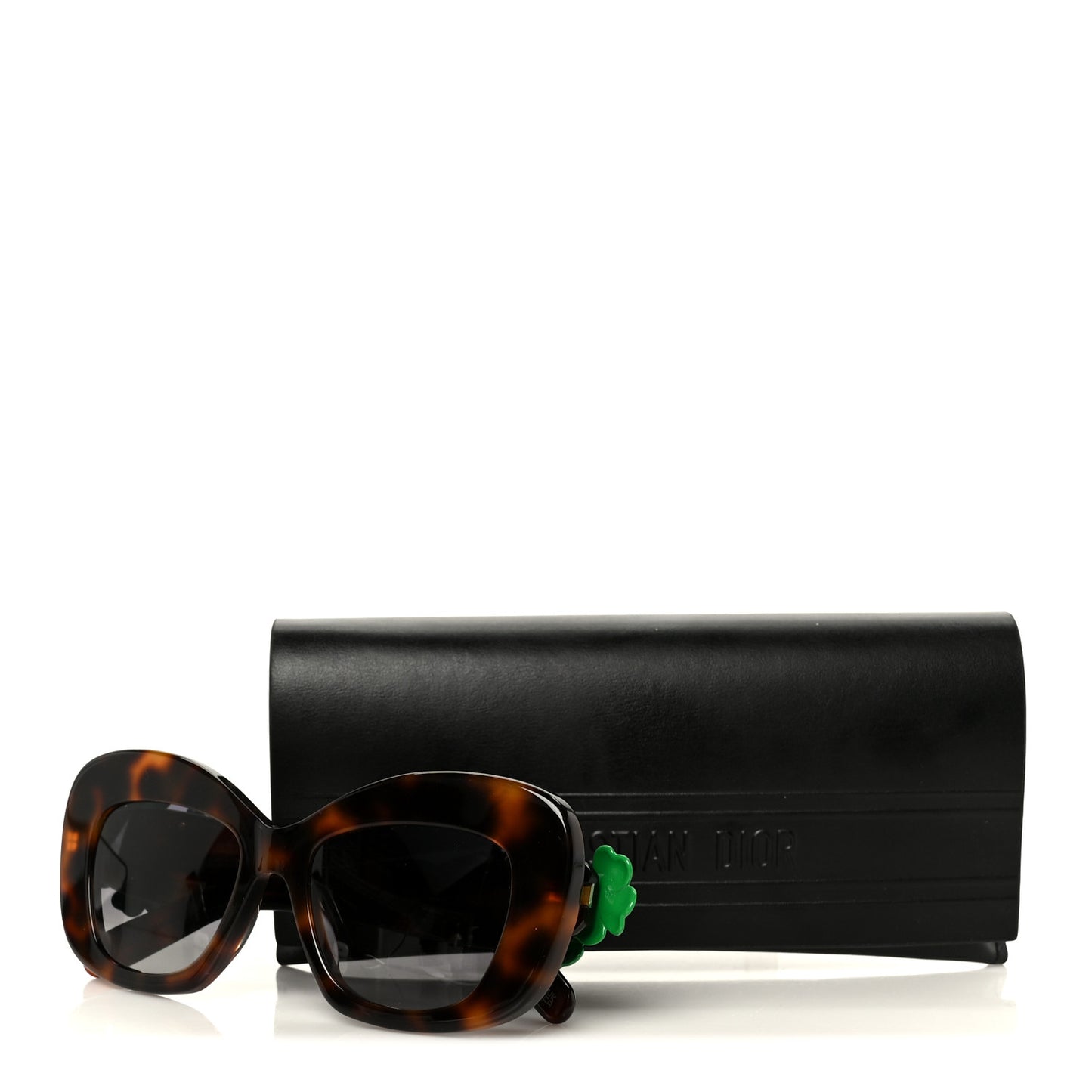 Clover S3I Square Sunglasses Tortoise