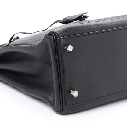 Hermes Swift Grain d'H Ghillies Kelly 32 Black 32 of 36