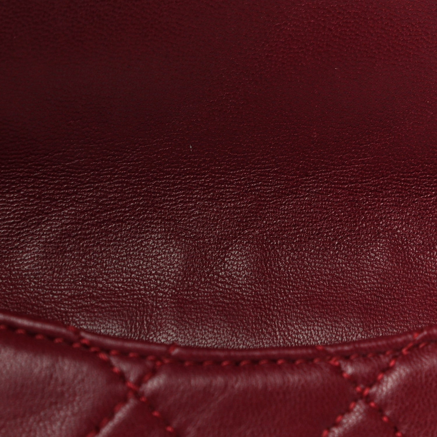 Chanel Lambskin Quilted Mini Mineral Nights Flap Crossbody Bag Dark Red 14 of 25