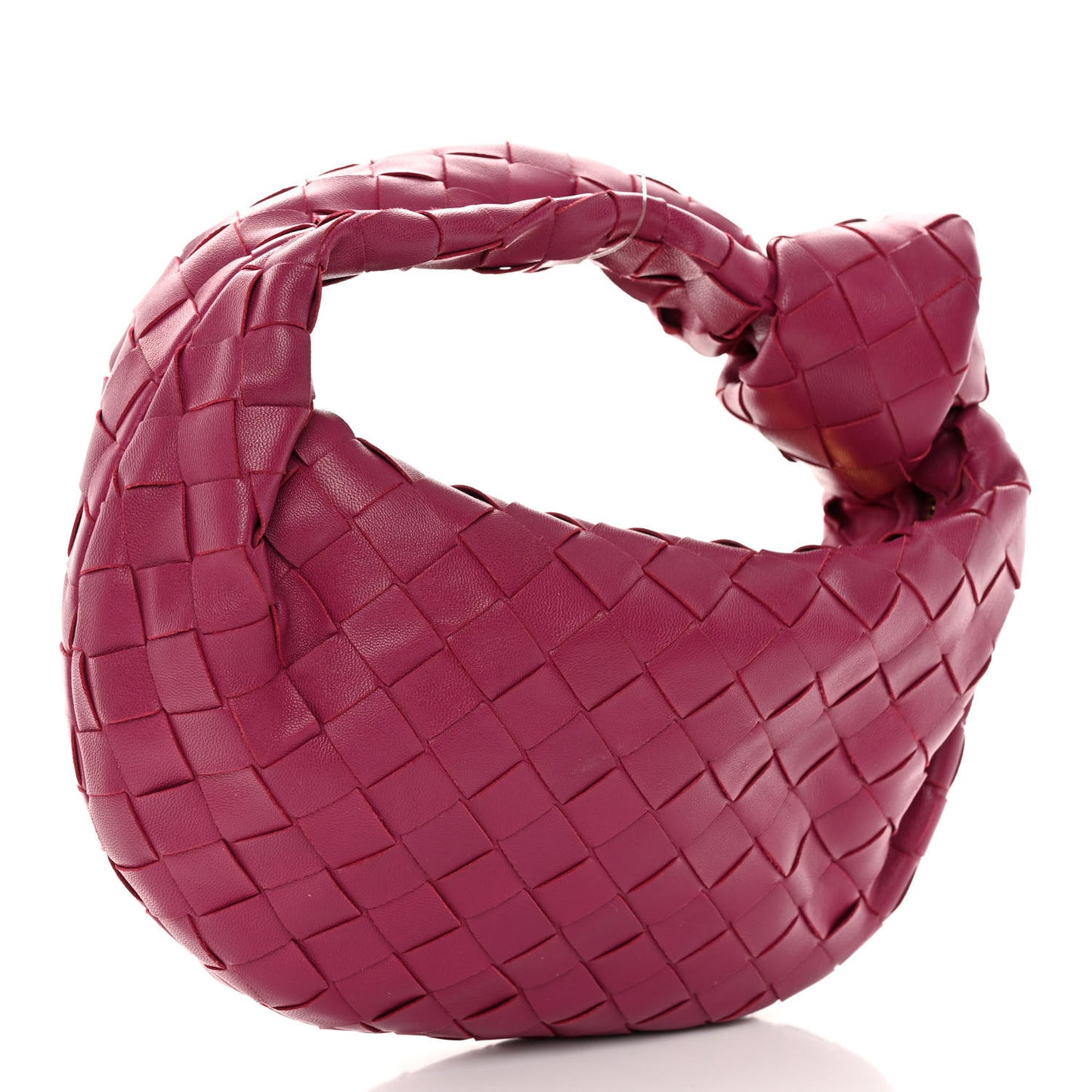 Nappa Intrecciato Mini Jodie Cinnabar