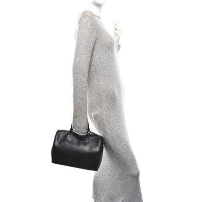 Louis Vuitton Epi Speedy 25 Black 2 of 11