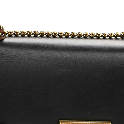 Gucci GG Supreme Monogram Calfskin Medium Padlock Shoulder Bag Beige Black Cuir 14 of 15