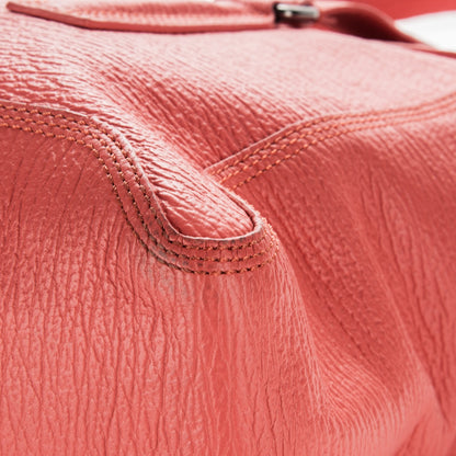 3.1 Phillip Lim 3.1 Textured Calfskin Large Pashli Satchel Coral 11 of 11