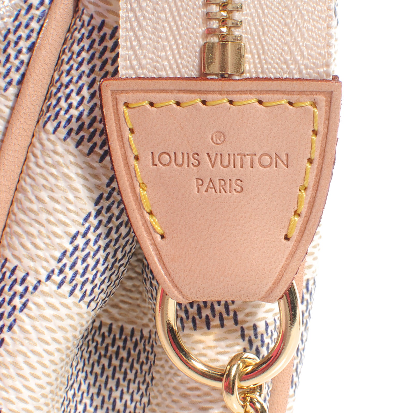 Louis Vuitton Damier Azur Eva Clutch 8 of 9