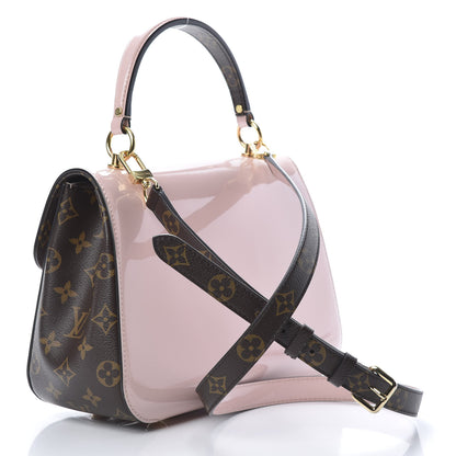 Louis Vuitton Patent Calfskin Monogram Cherrywood PM Rose Ballerine 3 of 13