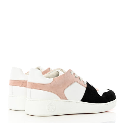Hermes Suede Goatskin Calfskin Free Sneakers 38 Multicolor Rose Opaline 7 of 16
