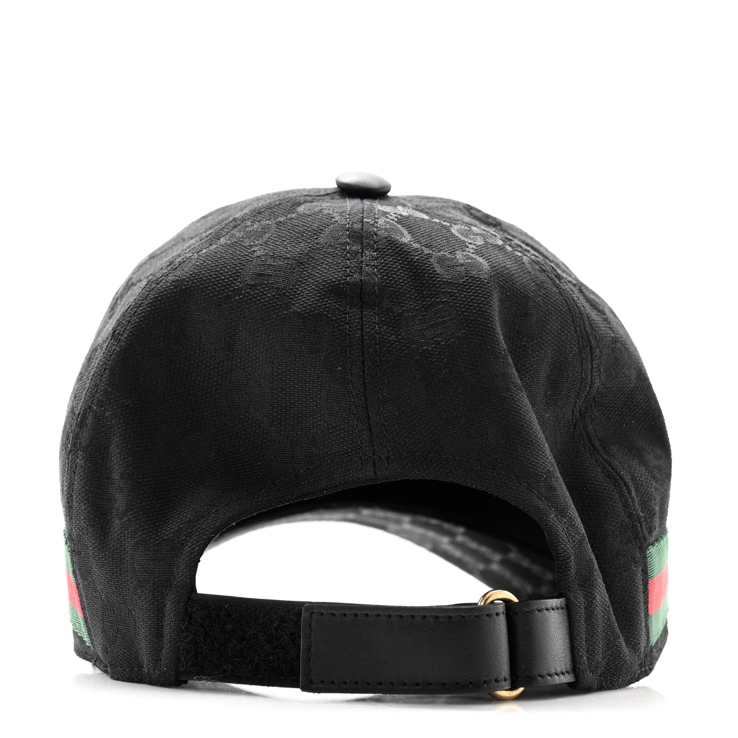 Gucci Monogram Web Baseball Hat M Black 5 of 9