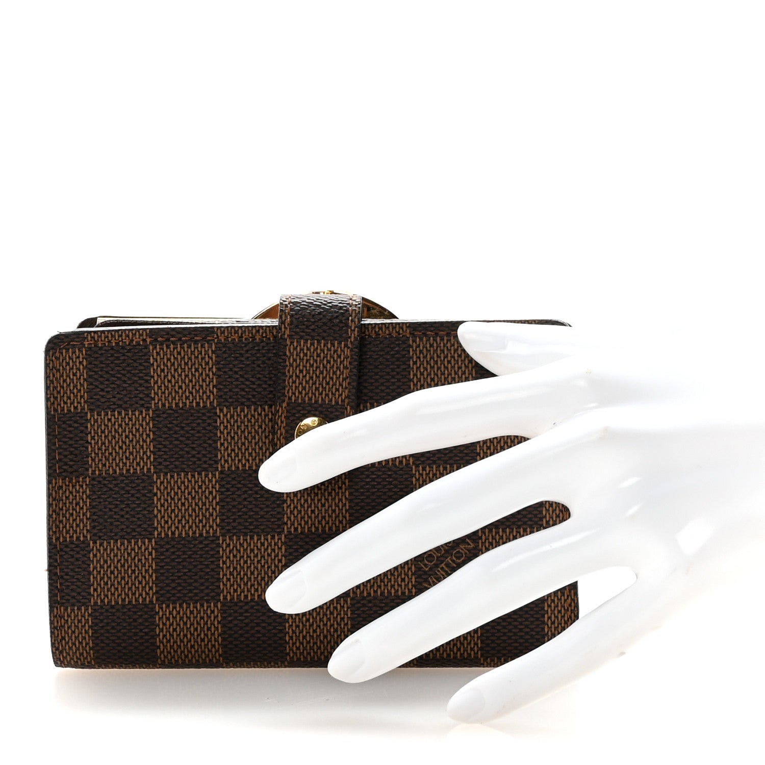 Louis Vuitton Damier Ebene French Purse Wallet 2 of 7